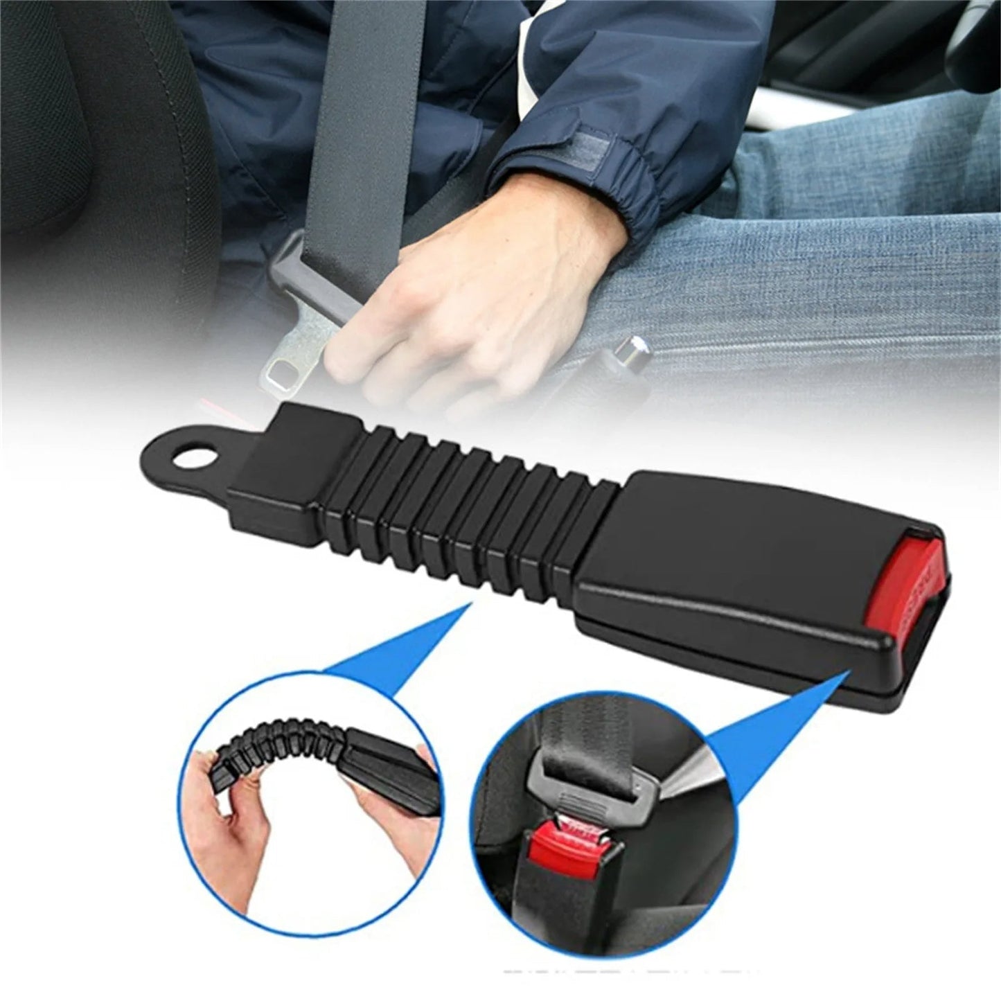 Adjustable Seat Belt Extender