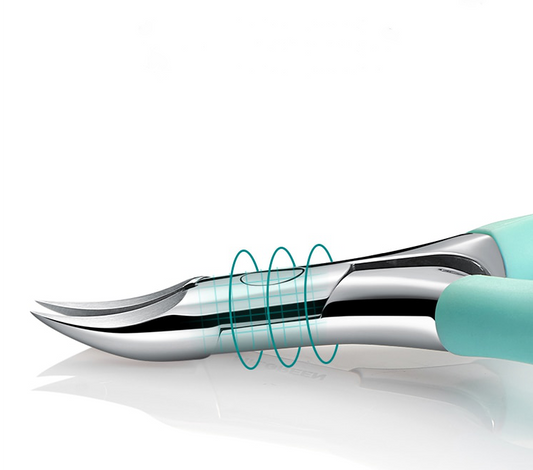 Curved-Blade Toenail Clipper for Thick & Ingrown Nails