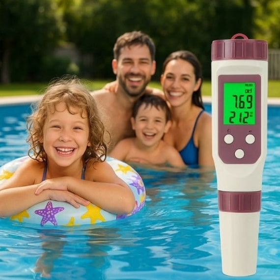 7-in-1 Digital Pool & Spa Water Tester with App