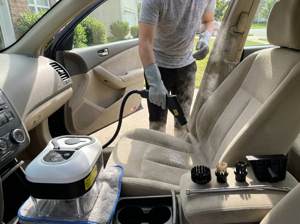 High-Pressure Steam Cleaning Tool lifestyle