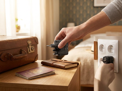 Worldwide Travel Adapter lifestyle