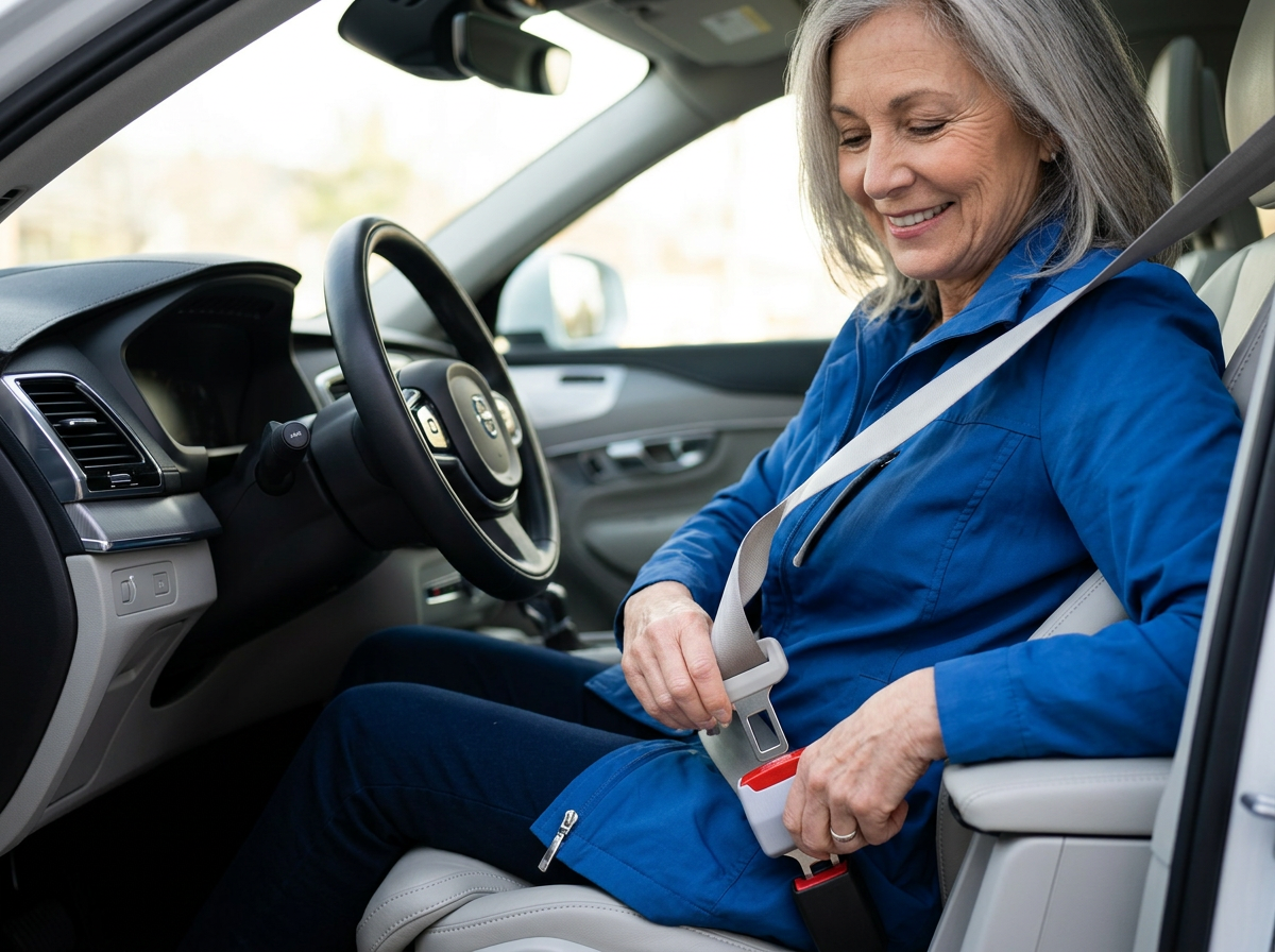 Universal Anti Slip Seat Belt Extender lifestyle