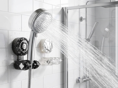 Adjustable Shower Head Holder lifestyle
