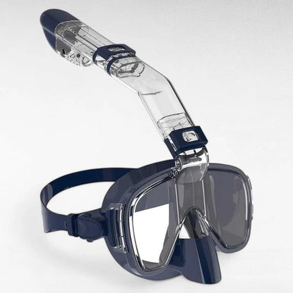 Full-Face Snorkeling Mask with Dry Top System
