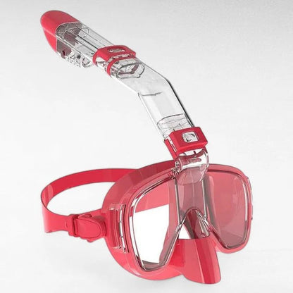 Full-Face Snorkeling Mask with Dry Top System