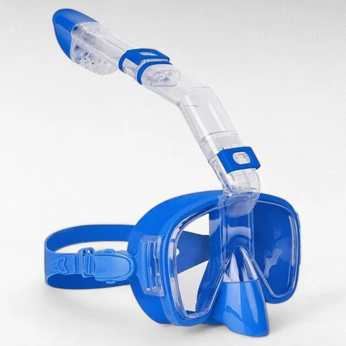 Full-Face Snorkeling Mask with Dry Top System