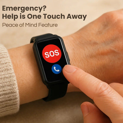 Fall Detection GPS Smartwatch for Seniors