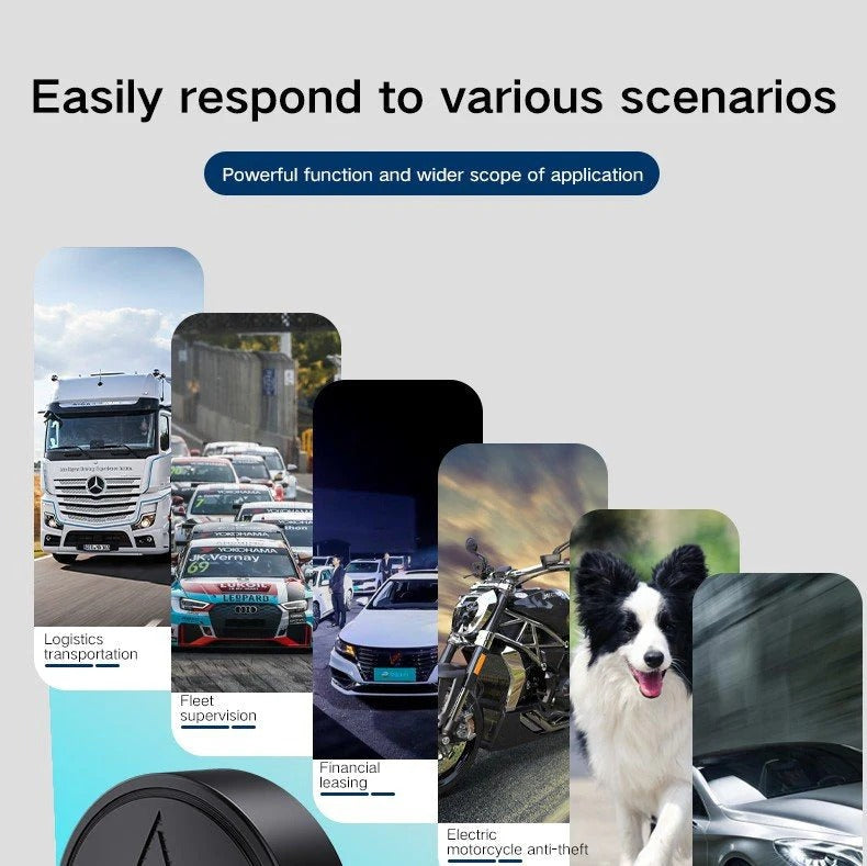 Mini Magnetic Real-Time GPS Tracker