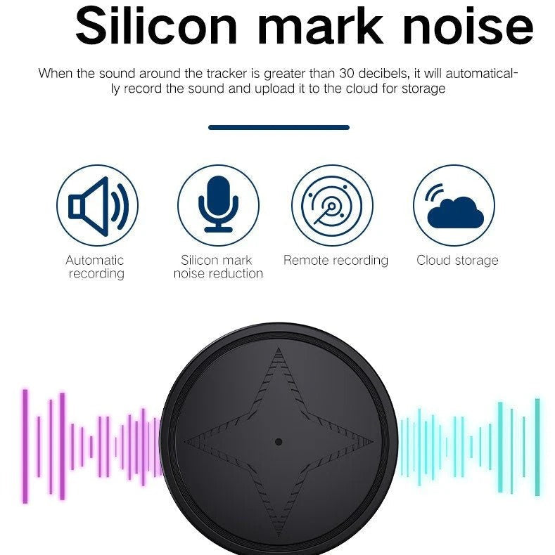 Mini Magnetic Real-Time GPS Tracker