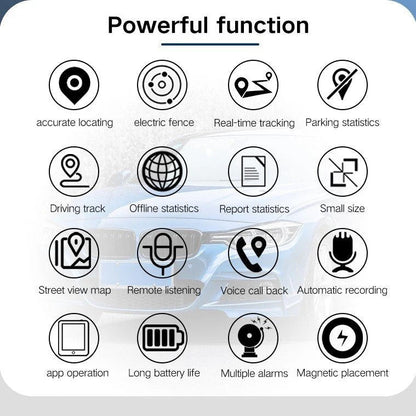 Mini Magnetic Real-Time GPS Tracker