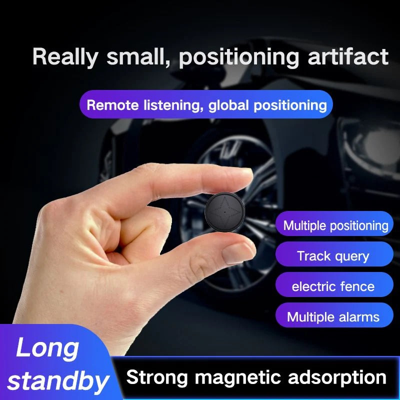 Mini Magnetic Real-Time GPS Tracker