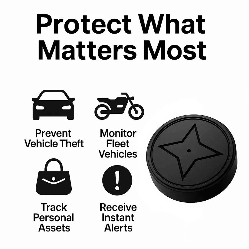 Mini Magnetic Real-Time GPS Tracker