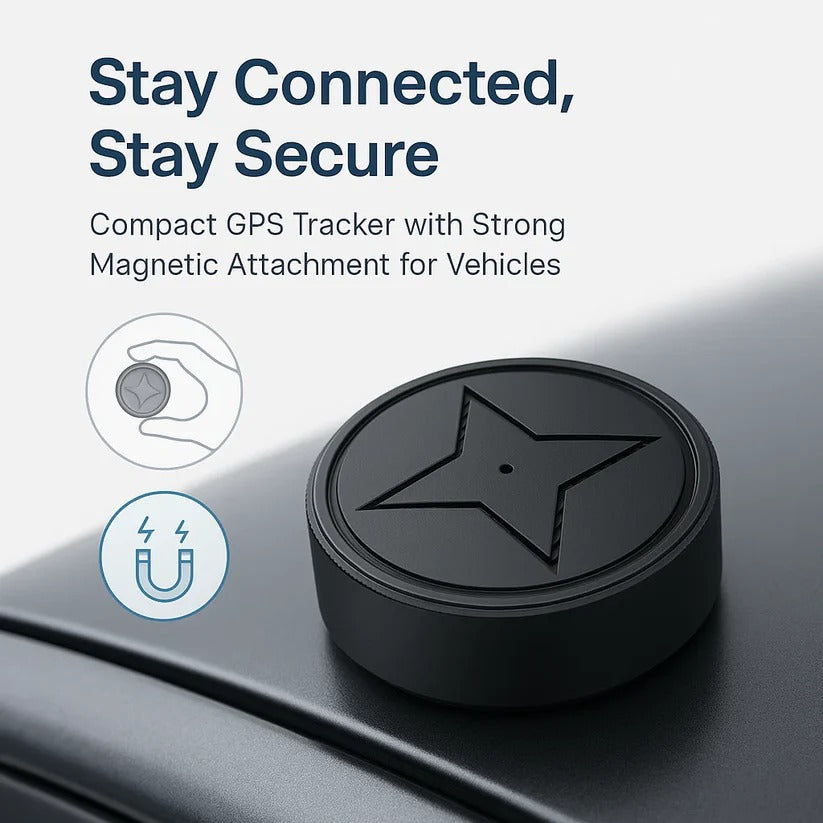 Mini Magnetic Real-Time GPS Tracker