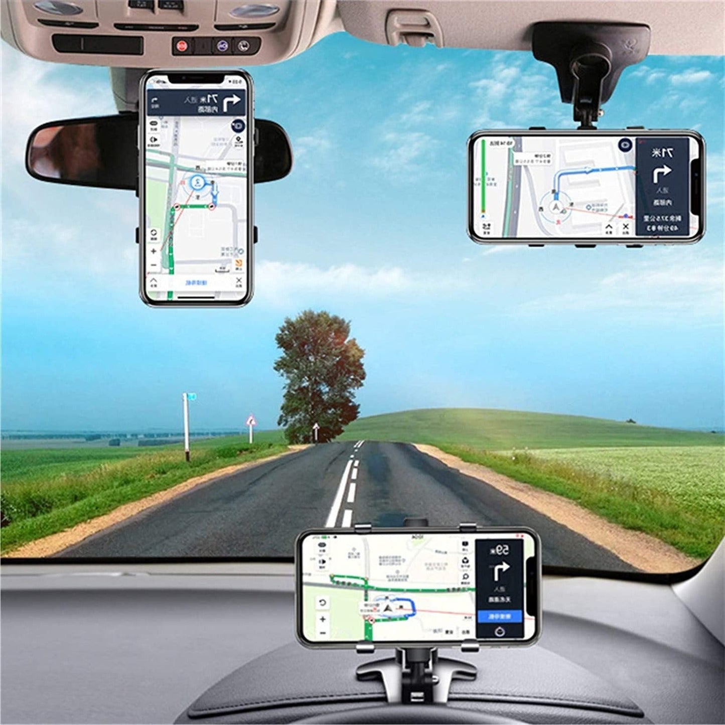 Universal 360° Rotating Car Phone Holder