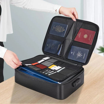 Waterproof Fireproof Document & Cash Safe Bag