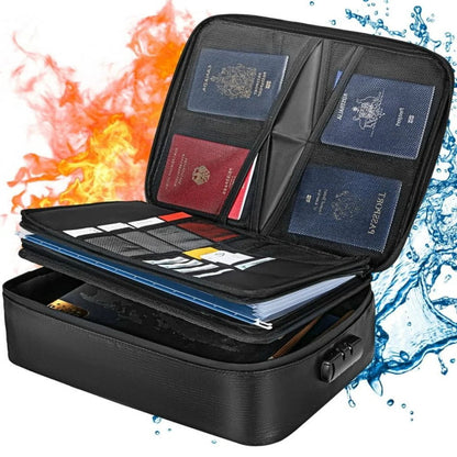 Waterproof Fireproof Document & Cash Safe Bag