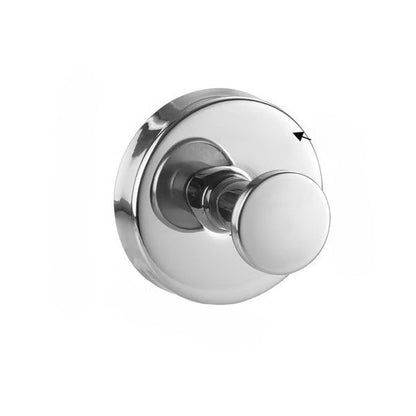 Twist-Lock Suction Cup Wall Hooks — 2-Piece Set