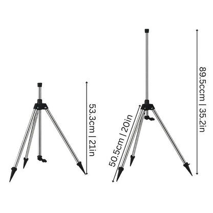 360° Rotating Tripod Garden Sprinkler