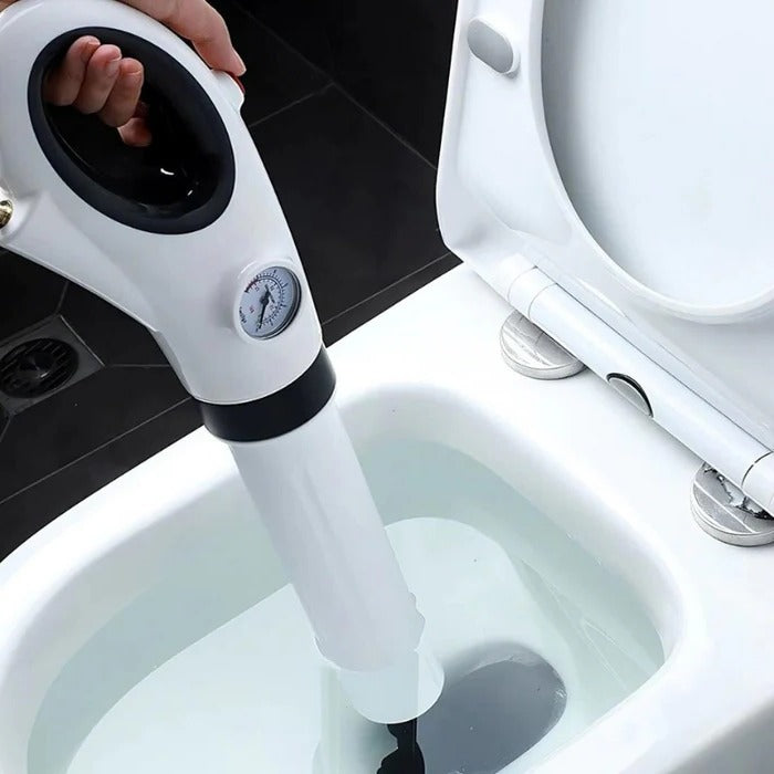 High-Pressure Air Drain & Toilet Unblocker