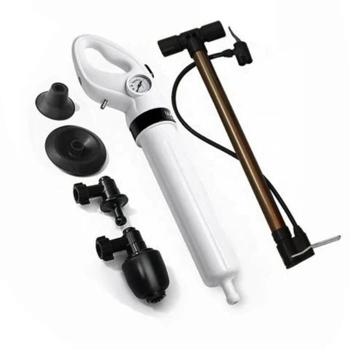 High-Pressure Air Drain & Toilet Unblocker