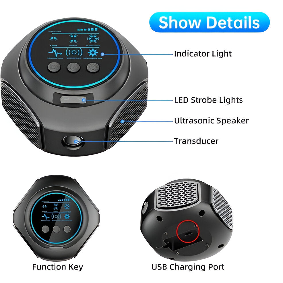 Plug-In Ultrasonic Spider Repeller