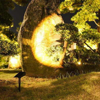 Solar Adjustable-Zoom LED Garden Spotlight