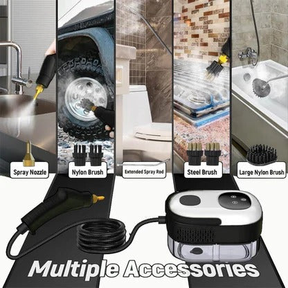 Handheld High-Pressure Steam Cleaning Tool