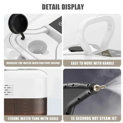Handheld High-Pressure Steam Cleaning Tool