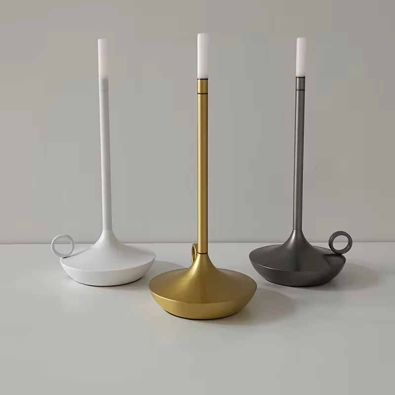 Rechargeable Dimmable Touch Table Lamp — 5 Finishes