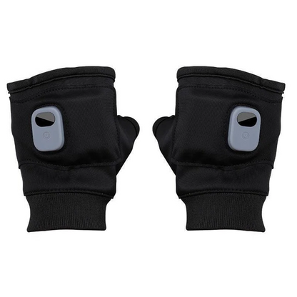 USB Heated Fingerless Gloves — 3 Temperature Settings