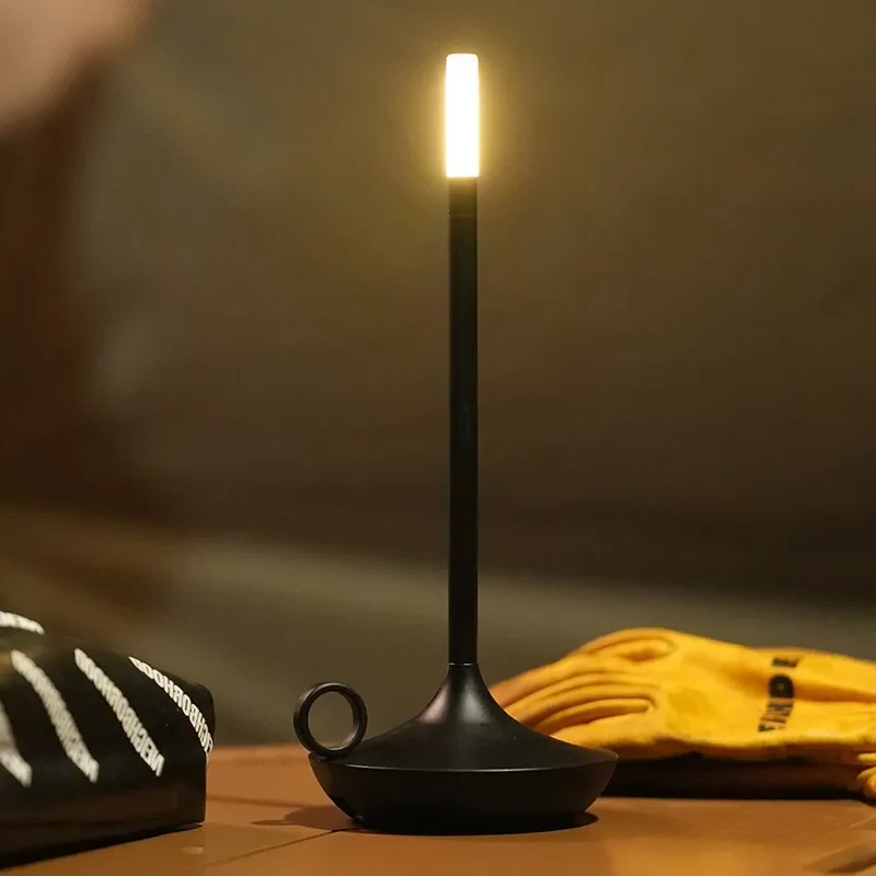 Rechargeable Dimmable Touch Table Lamp — 5 Finishes