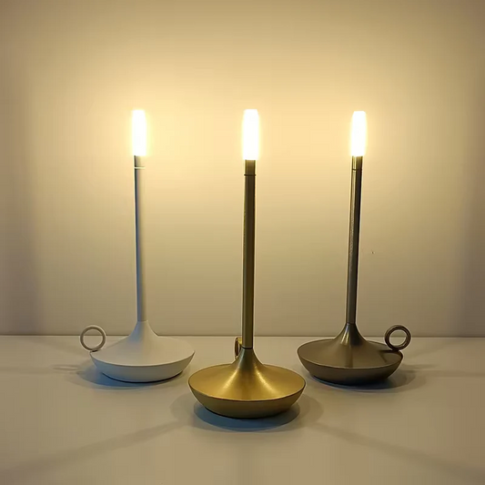 Rechargeable Dimmable Touch Table Lamp — 5 Finishes
