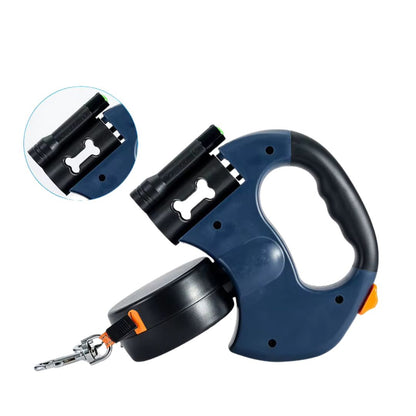 Anti-Tangle Double Dog Leash with 360° Swivel