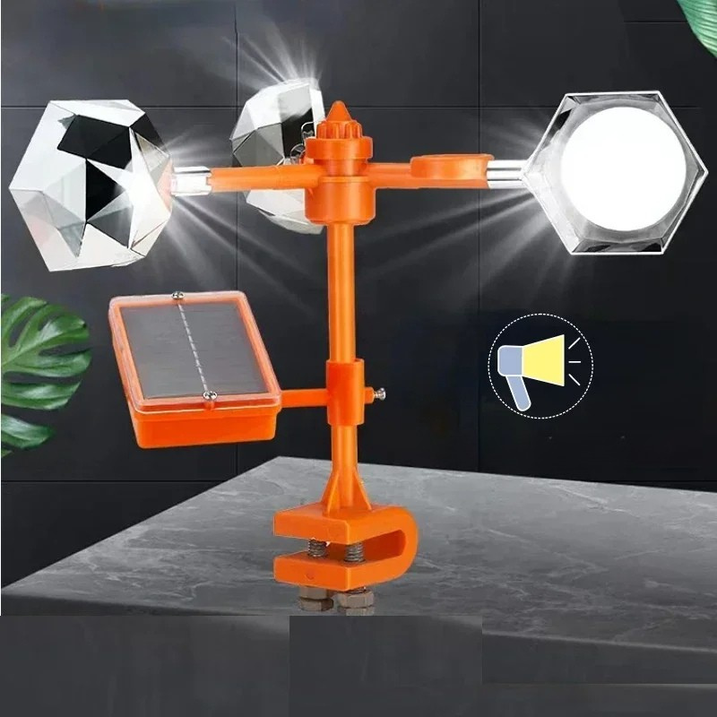 360° Rotating Solar Reflective Bird Scarer